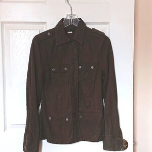 J Crew Small,Army Green,Jacket or Top EUC.